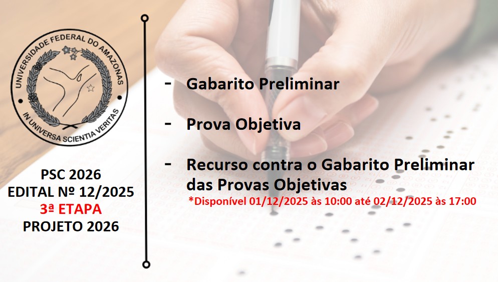 Edital 12/2025 - 3ª ETAPA - PROJETO 2026