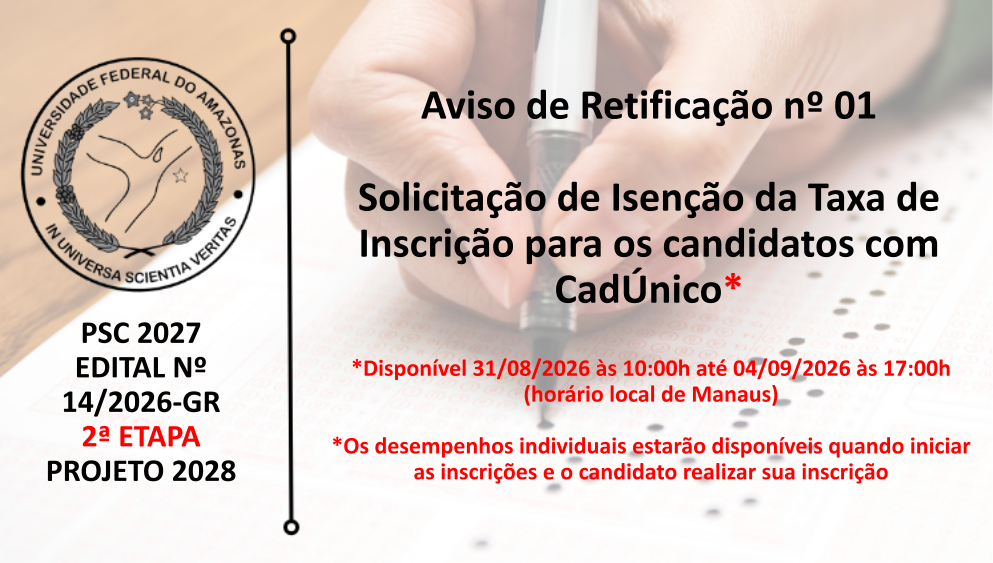 Edital 14/2026 - 2ª ETAPA - PROJETO 2028