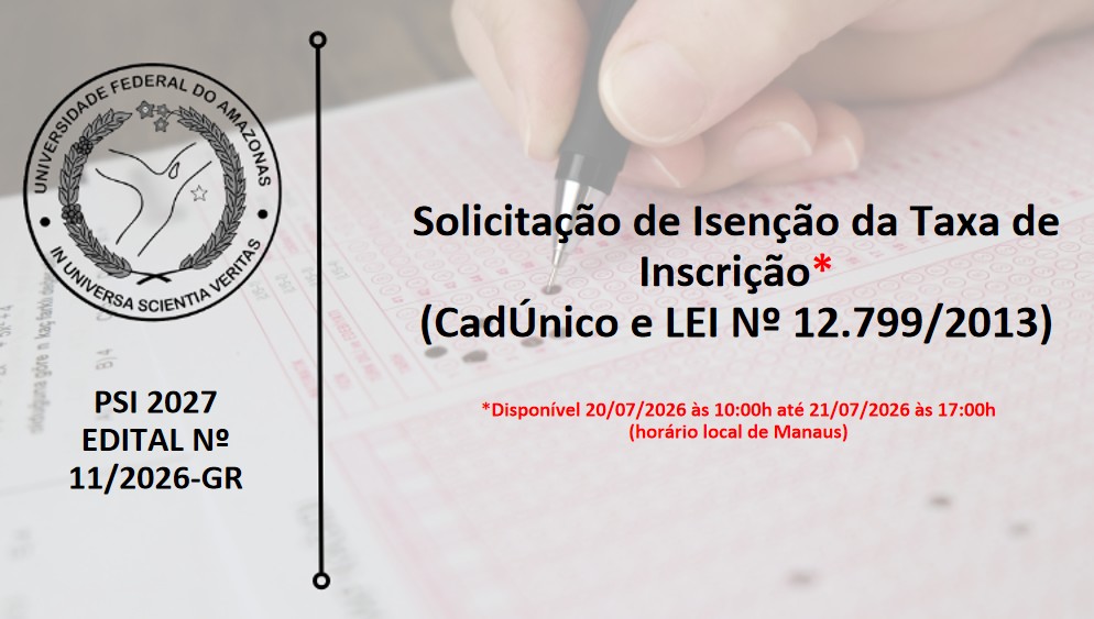 Edital 11/2026 - PSI 2027